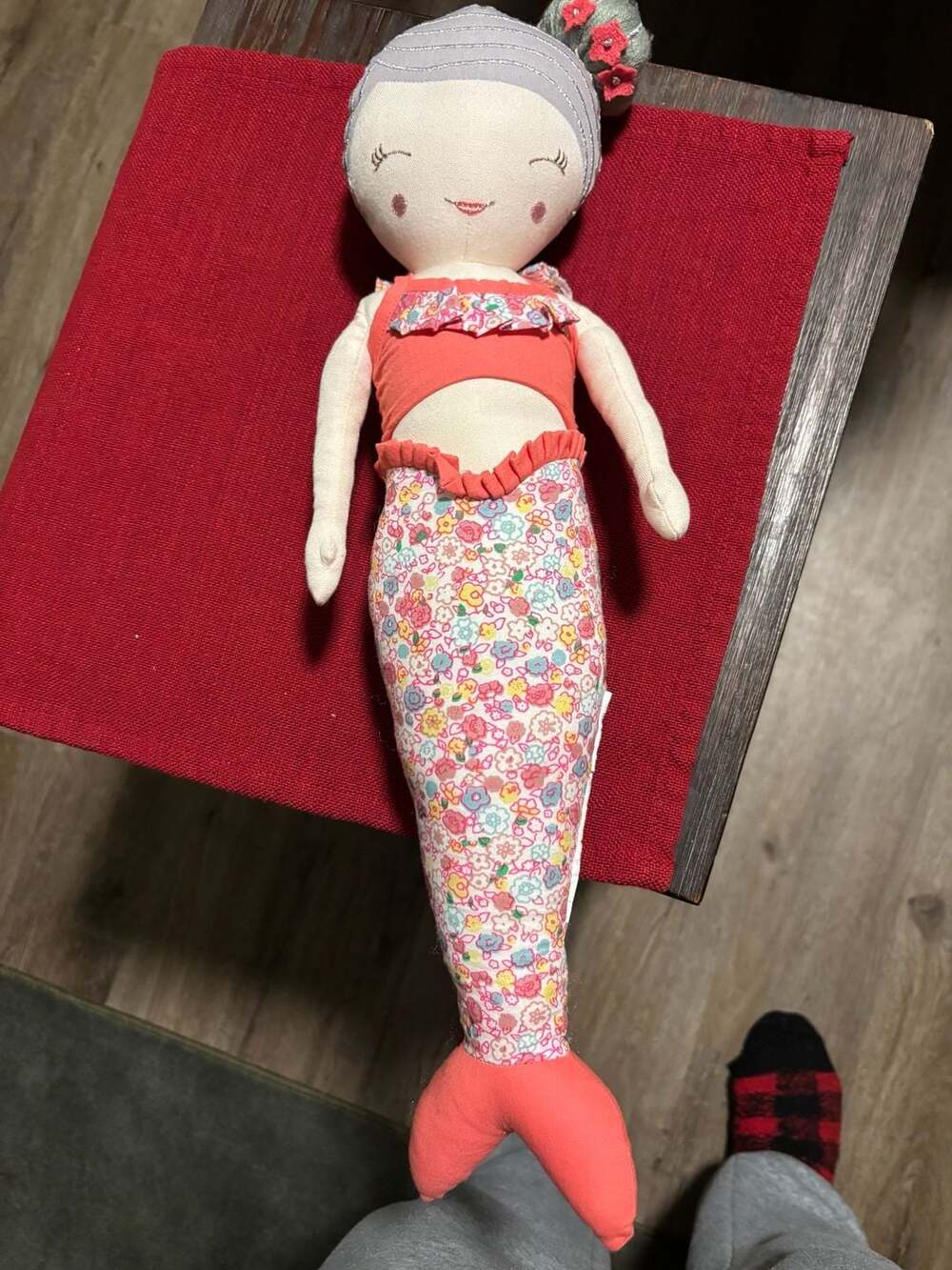 In the Hoop Miriam Mermaid Doll Design For the Embroidery Machine